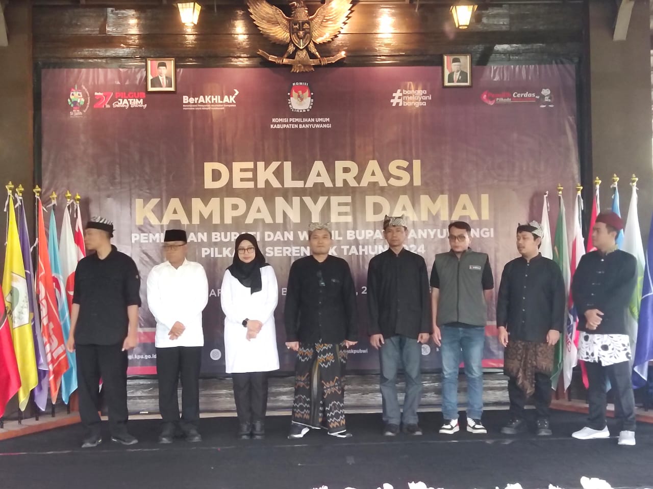 Deklarasi Kampanye Damai KPU Banyuwangi